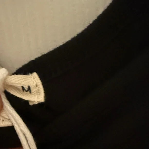 NWT Marine Layer Elegant Black Long Sleeve Dress - Picture 6 of 13